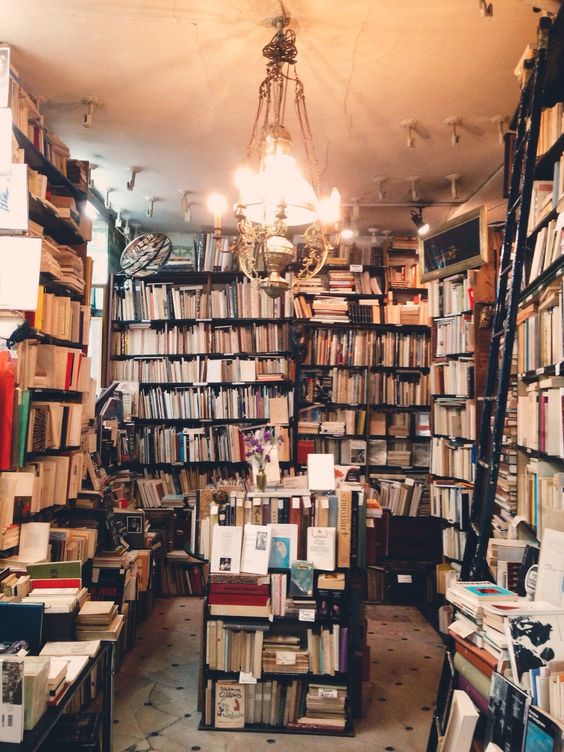 This bookstore has a layout that I can really get behind. I'm sure I can find at least one thing in there I haven't read. 

#am writing #writerslife #AskAgent #AskAuthor #AskEditor #BookMarketing #Publishing #SelfPub