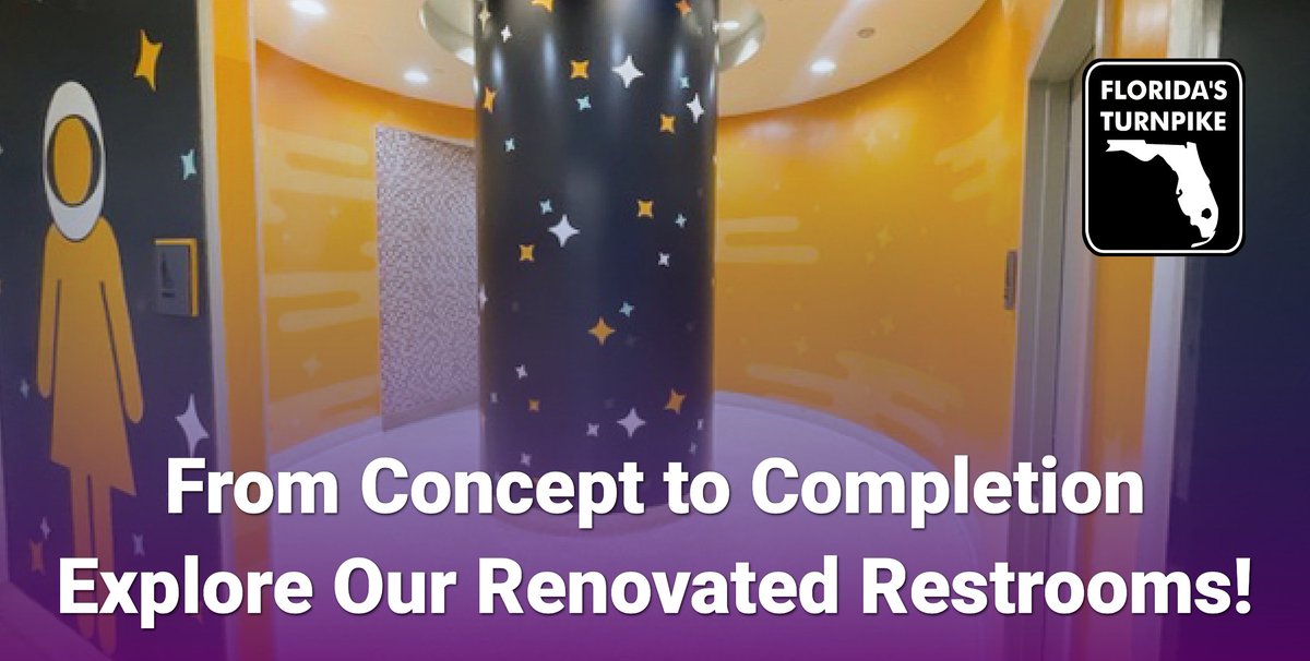 The wait is over! Turkey Lake Plaza's restroom renovations are done and looking fantastic. Stop by and see the transformation!