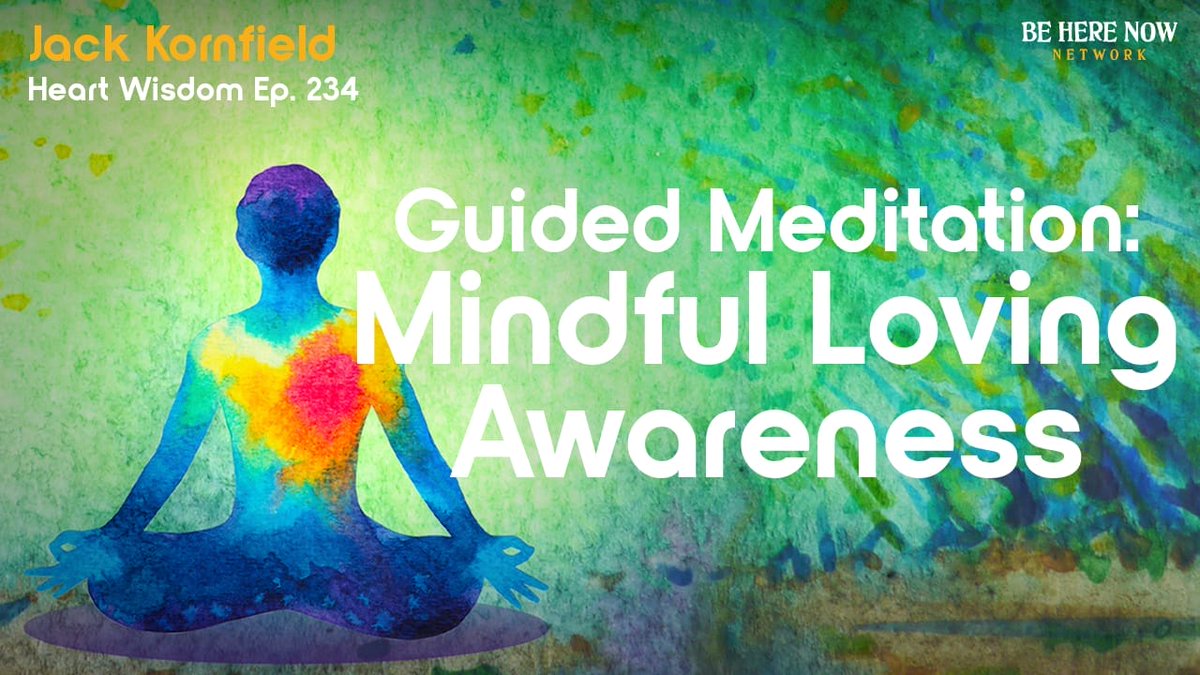 Inviting in calm, strength, and steadiness, Jack leads a guided meditation into the heart of mindful loving awareness. 🎧 beherenownetwork.com/jack-kornfield…