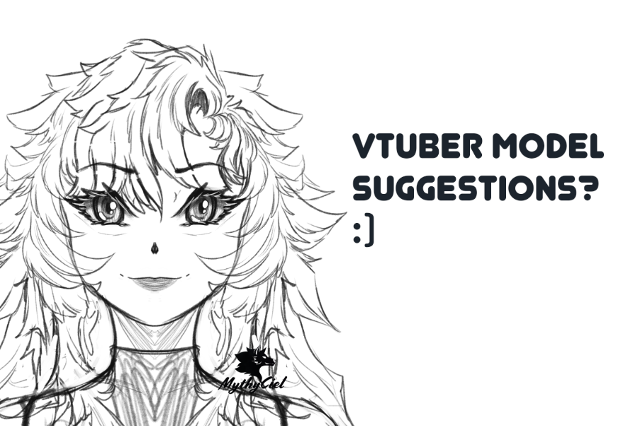 MythyCiel's tweet photo. I could use some help with my Vtuber model I'm working on. Any suggestions are welcomed! 

Essentially the model is a wolf girl, but the wolf side is a spirit. I wish I could write longer but twitter has longer posts locked to premium >:I
#VTuberEN #vtubermodel #art #Vtuber https://t.co/GKxeGjW75H