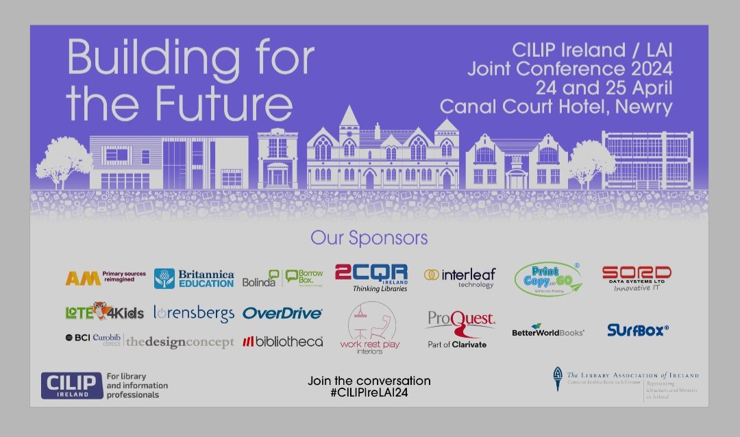 And that's a wrap! #cilipirelai24 is over! Thank you to all our delegates, speakers, poster presenters and sponsors.