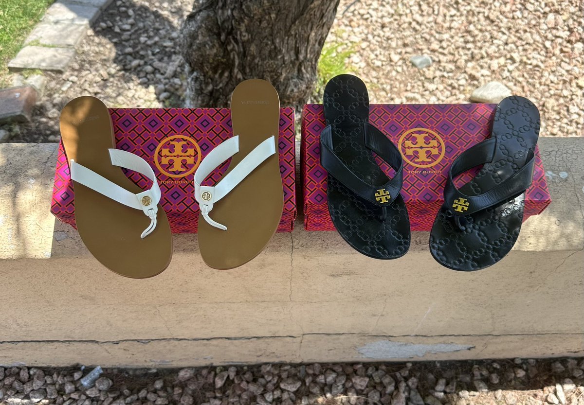 Tory Burch sandals just out at Dobson! #mesa #used #thrift #recycle #shoes #handbag #designer #fashion #fun #thrifted #az #arizona #messaz #trade #namebrandexchange #clothing #mcc #college