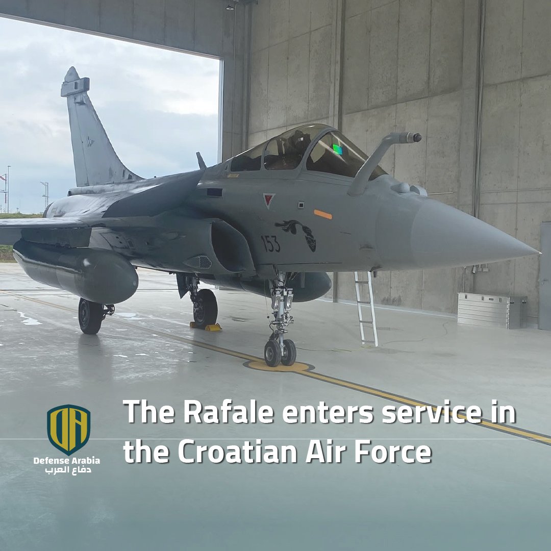 The Rafale enters service in the Croatian Air Force 
@Dassault_OnAir #Croatia #Rafale #DassaultAviation #AirForce #France

Croatia takes flight with ✈️ 6 brand new Rafale jets! 🇭🇷
These first jets, flown by Croatian pilots trained in France, mark the start of a major Air Force…