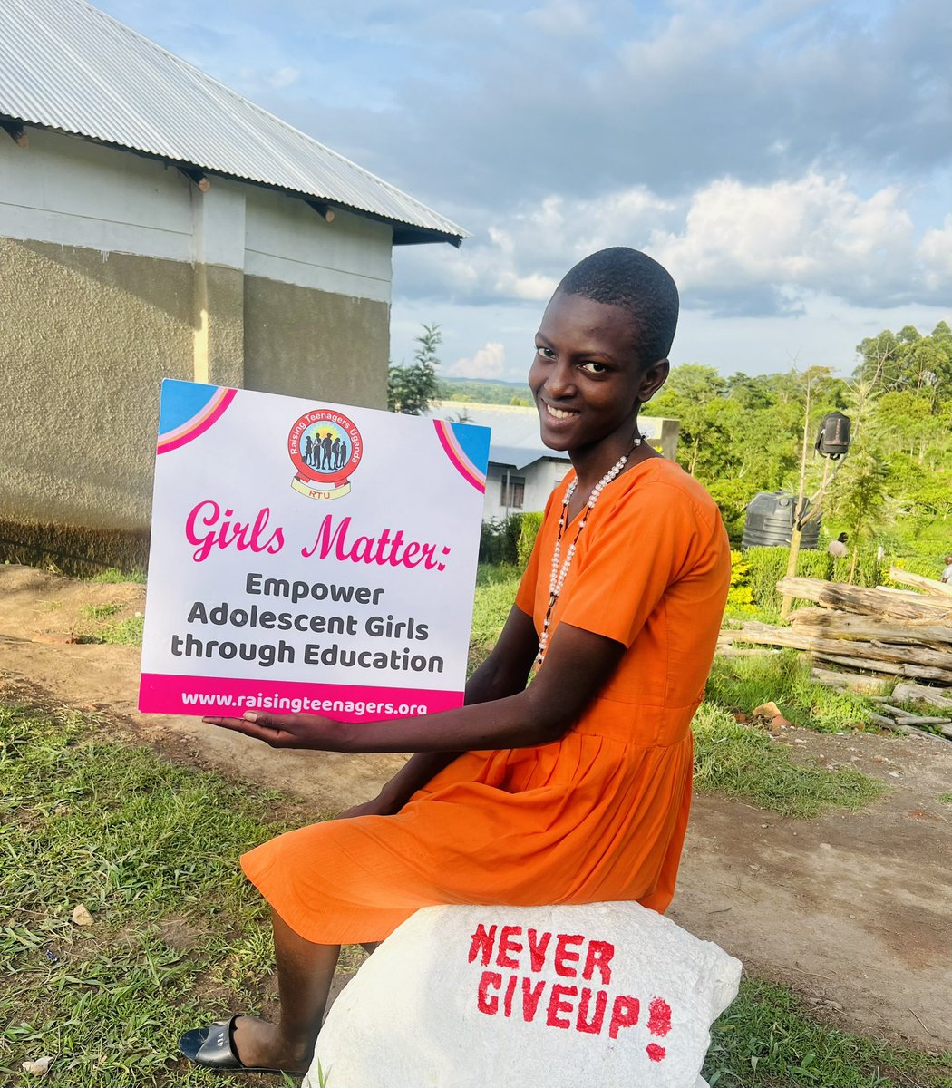 We Inspire Young Girls to stay focused on the Journey to achieve their dreams: We challenge them Never to Give Up: Lets Empower Adolescent Girls thru Education because it’s the greatest investment: Glad to Reachout to Students at St.Peter’s Preparatory Sch- Ibanda: #GirlsMatter