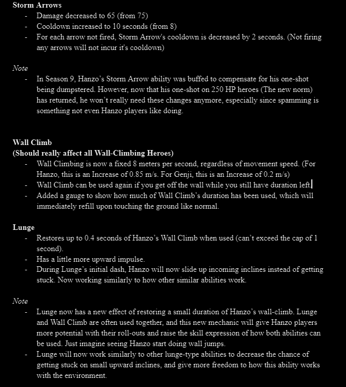 ZikaIzsha's tweet photo. #HanzoShimada #BUFFHANZO #Overwatch2
I'm no "game balance expert", but I tried my hand at coming up with potential changes for Hanzo to give one-shot back, reduce the appeal of spam, keep the identity of a marksman-type hero, and hopefully raise both his skill floor and ceiling https://t.co/961p9jTpTG