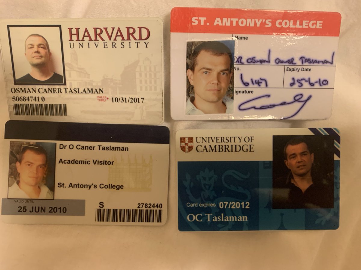 Misafir akademisyenlik hatıraları
Harvard, Cambridge (Faraday Institute) ve Oxford (St Antony’s) Üniversiteleri