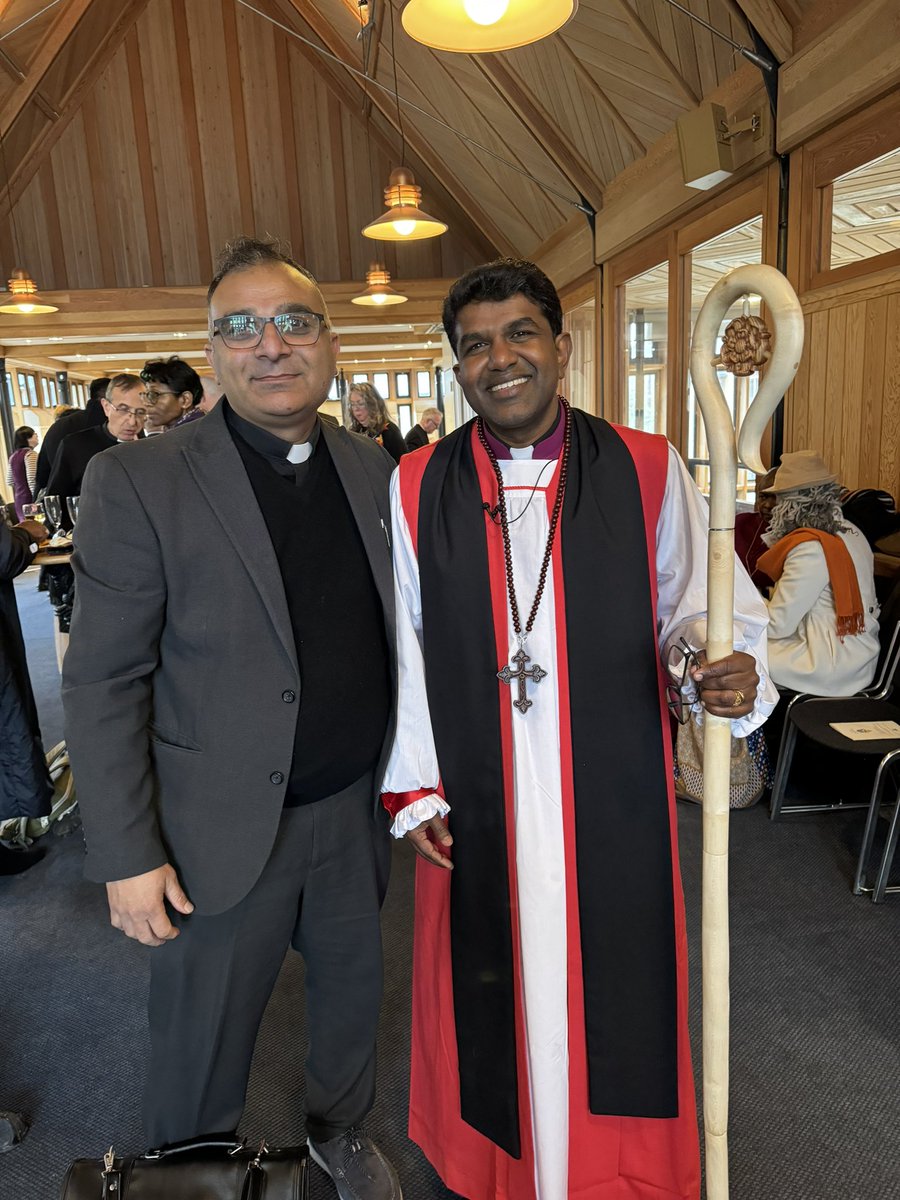 We had a wonderful service at Canterbury Cathedral welcoming Bishop Anderson Jeremiah (new bishop of Edmonton) and his wife Rebecca in London Diocese