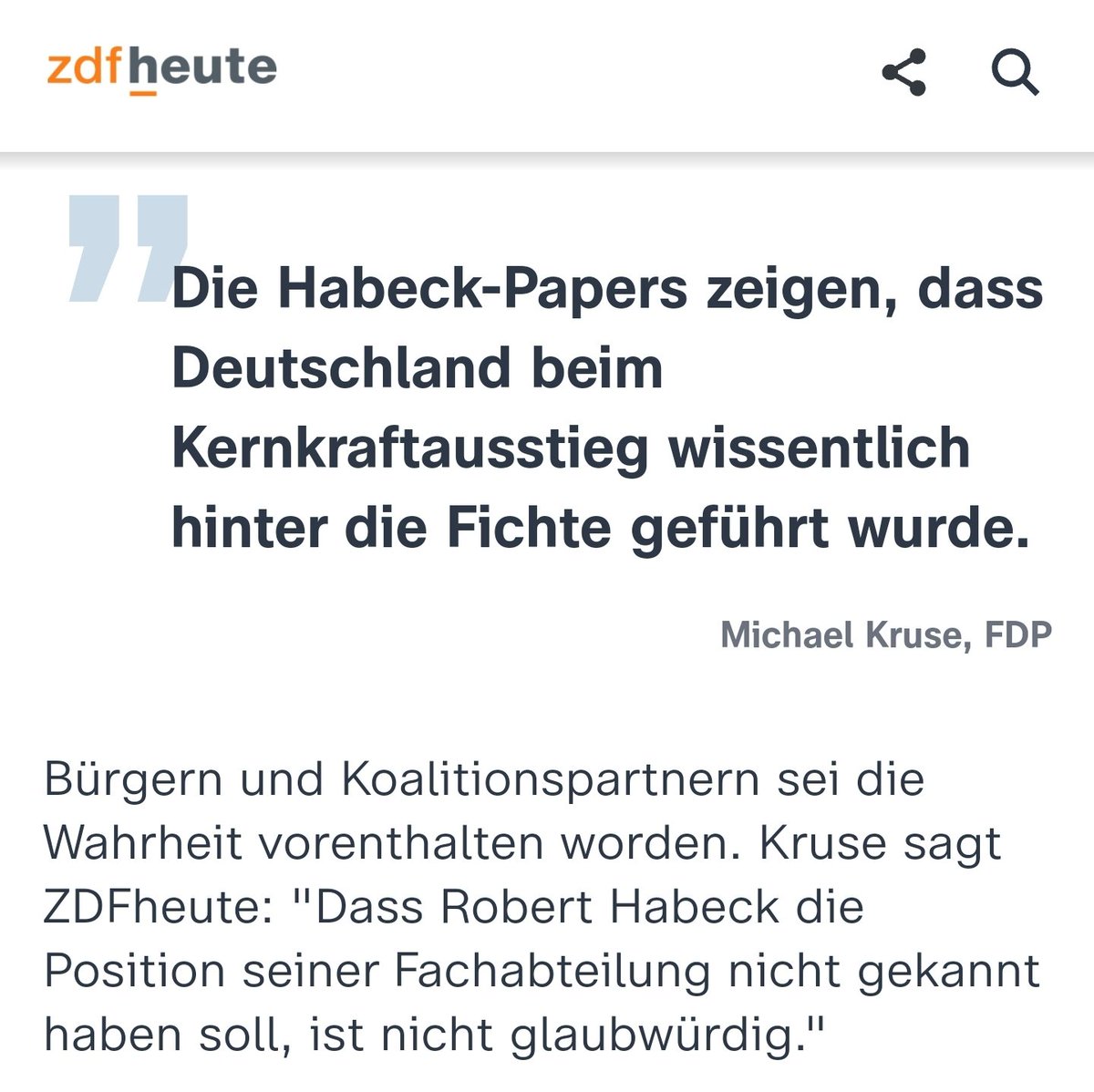 Gut: Hartnäckiger Journalismus deckt auf, wie unter #Habeck das BMWK zur grünen Bastelwerkstatt verkommt. Schlecht: Sogar jetzt wird das noch geleugnet.