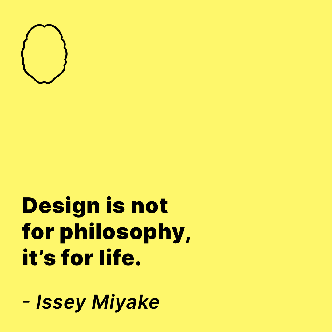 #design #designquotes #isseymiyake #isseymayakequotes #creativity