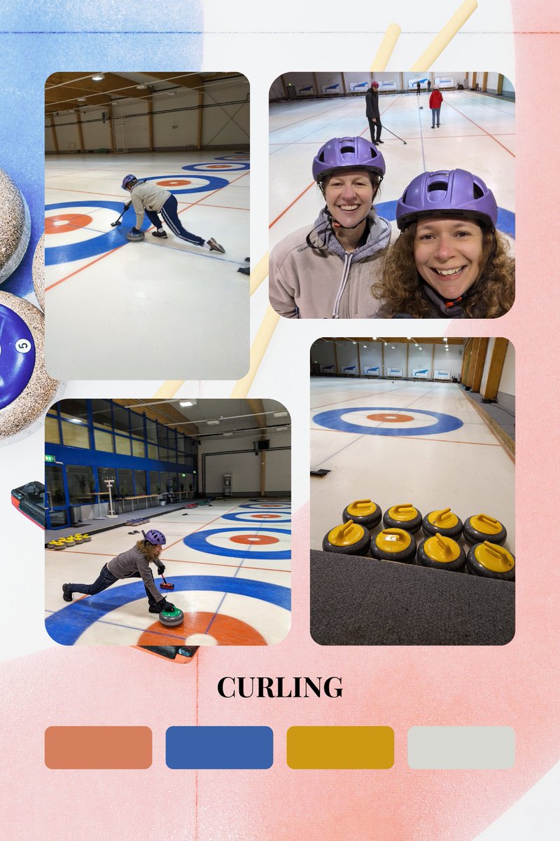What an amazing evening to discover arctic sport. We were delighted to be introduced to curling #curlinghalli