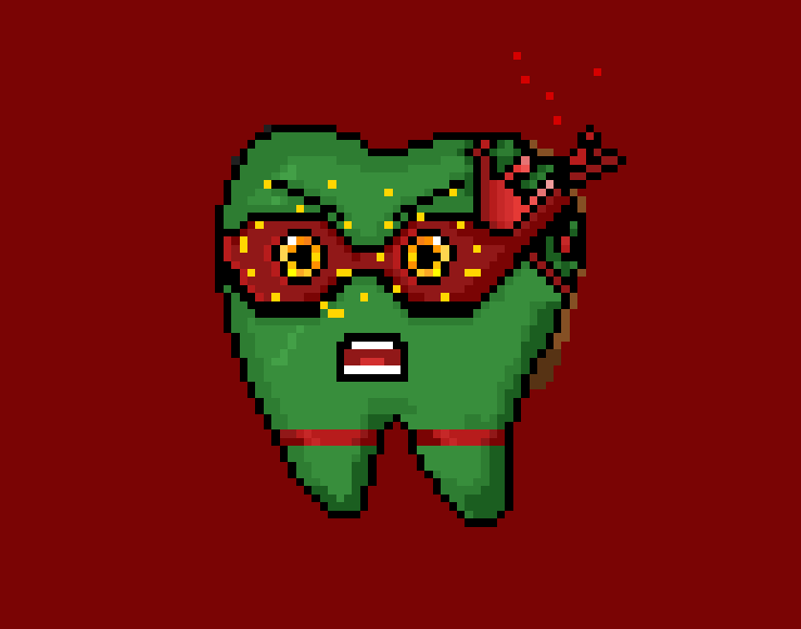 NFToothDecay's tweet image. ToothDecayNinjas are with you. Amazing pixelart works!! You could click the link below and visit our page... Floor price 0.008 ETH!! #NFT #NFTs #NFTGiveaway #nftart #Ethereum #NFTProject #NFTGaming #Polygon #opensea #openseamarketplace #OpenseaNFTs  opensea.io/assets/matic/0…