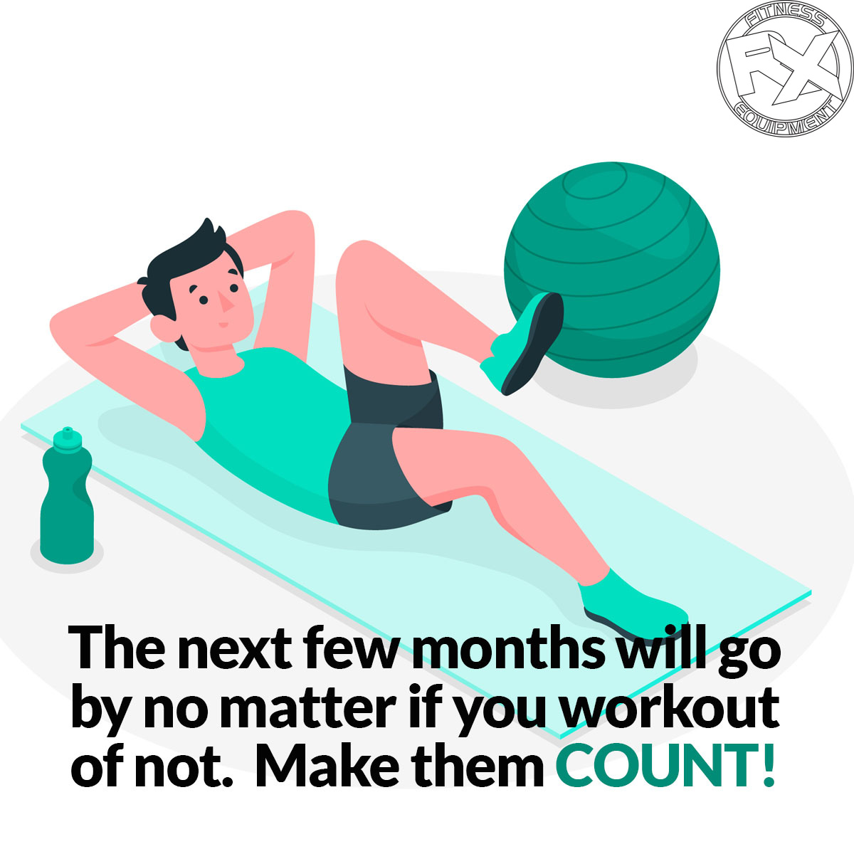 Make your time COUNT! #rxfitnessequipment #fitnessequipment #exerciseequipment #strengthtraining #fitnessgoals #fitnessmotivation #fitfam #personaltrainer #getfit #instafitness