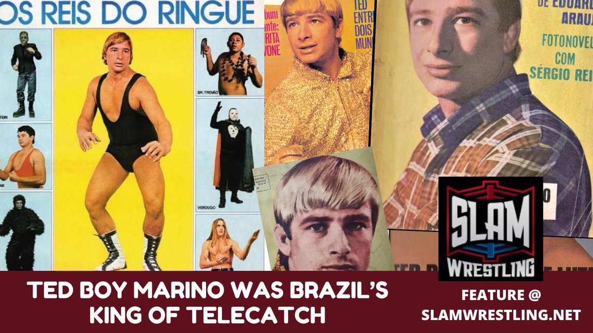 We have a pretty remarkable story at @SlamWrestling on Ted Boy Marino, who was the biggest pro wrestling star ever in Brazil. It's a real education, so settle in for a lengthy read from @VerbAbrams: slamwrestling.net/index.php/2024…