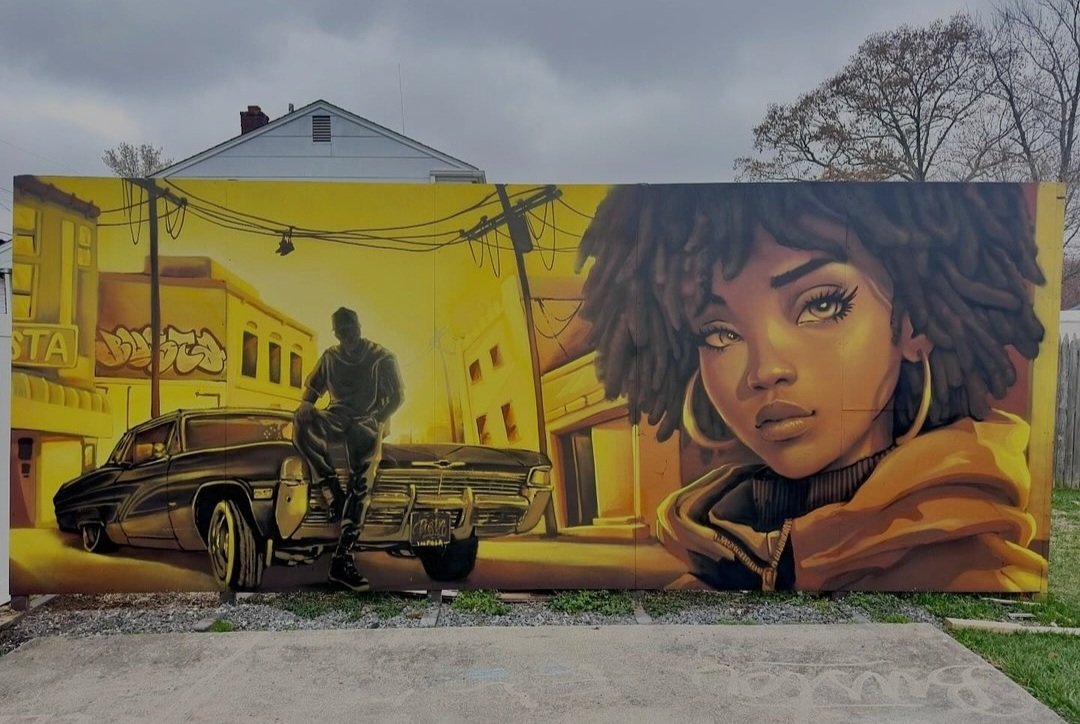 #streetart. #urbanart. #mural
By : Busta