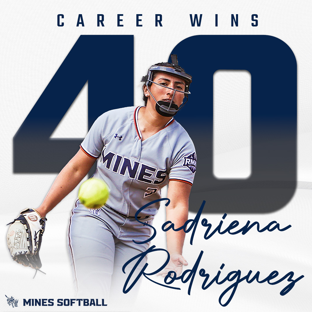 👑 𝗛𝗜𝗦𝗧𝗢𝗥𝗬 𝗠𝗔𝗞𝗜𝗡𝗚  𝗣𝗘𝗥𝗙𝗢𝗥𝗠𝗔𝗡𝗖𝗘 👑

In game one this afternoon against Adams State, Sadriena Rodriguez continued to make history in the circle, becoming the fifth 40-game winner in school history and doing it with a 14-strikeout no-hitter!

#HelluvaEngineer