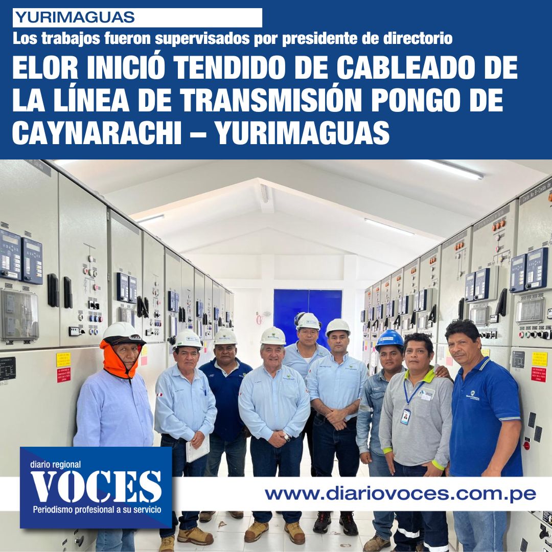 Diario_Voces's tweet image. #Cableado #LíneaTransmisión #Elor
“Con mucha satisfacción podemos afirmar que la obra tiene un avance que ya supera el 90 por ciento y permitirá el desarrollo económico y social de toda la población de la provincia de Alto Amazonas”
📎 diariovoces.com.pe/260991/electro…
