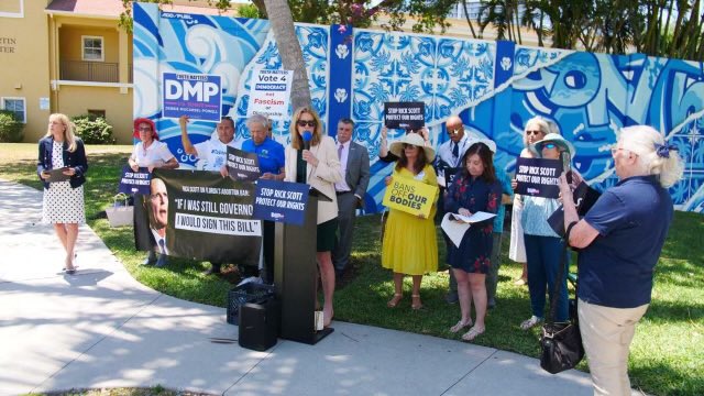 Women’s healthcare rights rally today in PBC

Other speakers:
Lori Berman
Rachelle Litt
Bobby Powell