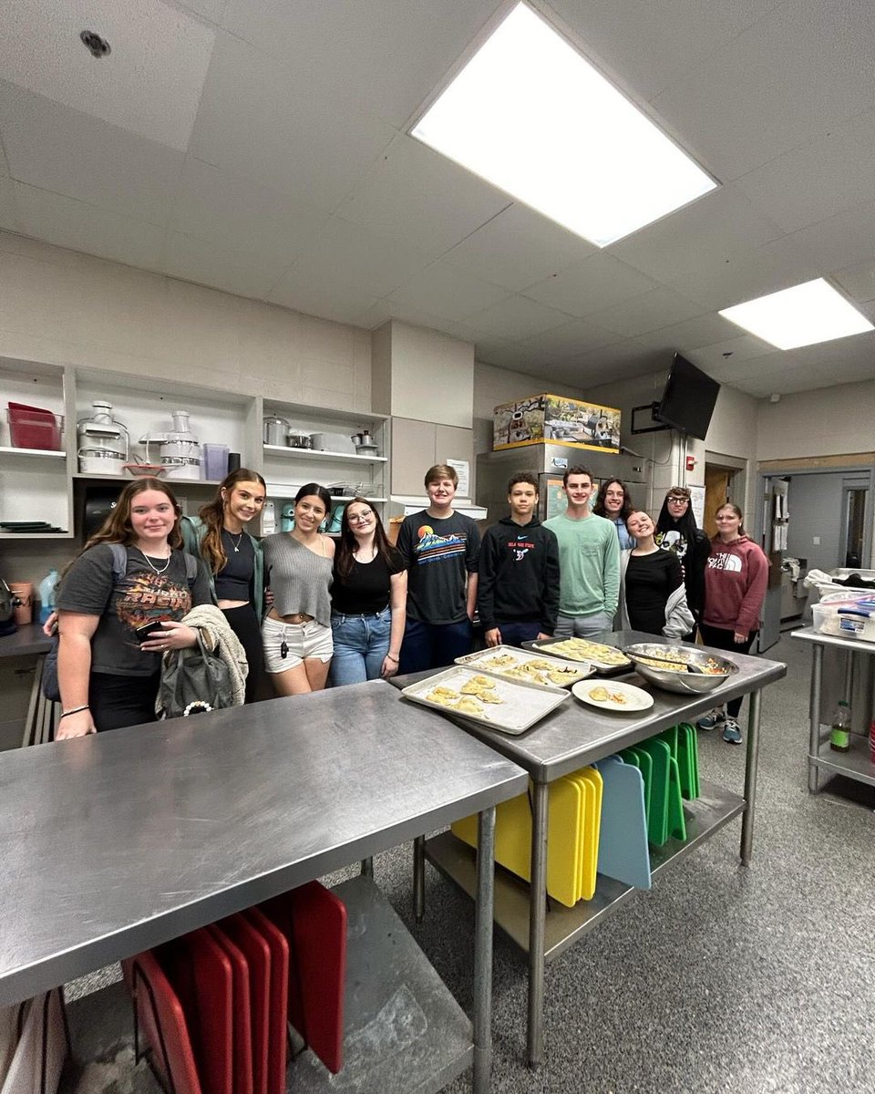 Repost from @madmadsenfoodco
•
Farm to Table R&D with Culinary 1&2! #chickenandwaffles #jerkchicken #empanadas #thesekidscancook