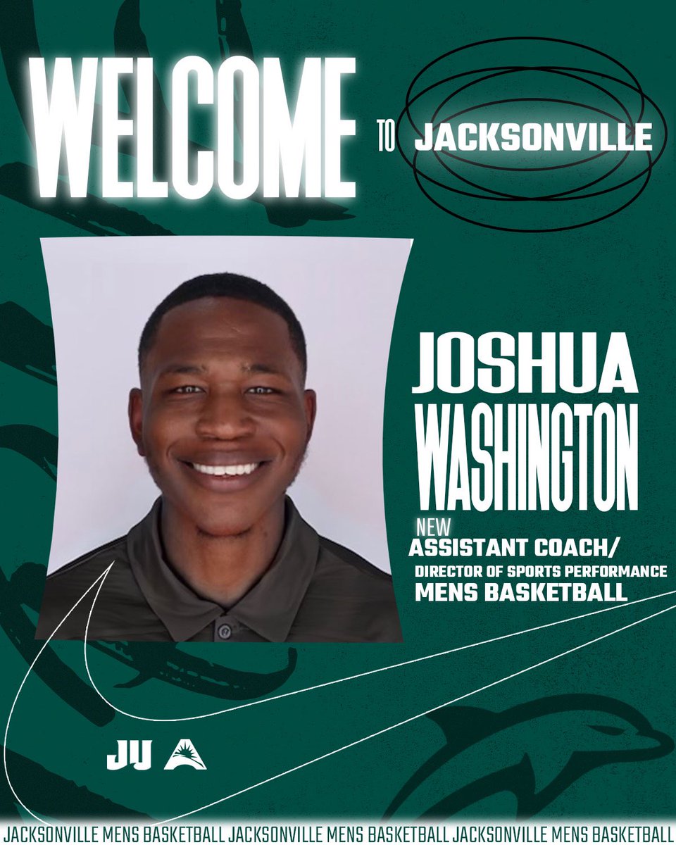 210 ➡️ 904 Welcome to Duval, Coach Joshua Washington!! #JUPhinsUp x #TRUE