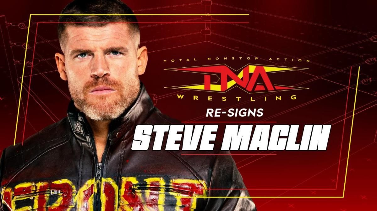 💥 BREAKING NEWS 💥 

TNA Wrestling Re-Signs @SteveMaclin 

Article: buff.ly/3xTkm7Q 

#PWGfansANTHEM #TNAUK #TNAiMPACT #TNAWrestling #Maclin