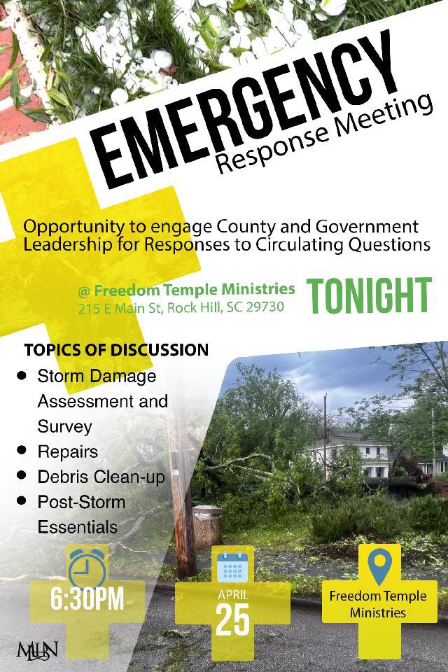 Freedom Family!

Emergency Response Meeting tonight in the Freedom Sanctuary at 6:30. This meeting is open to ALL! #PleaseShare #ftmrockhill
