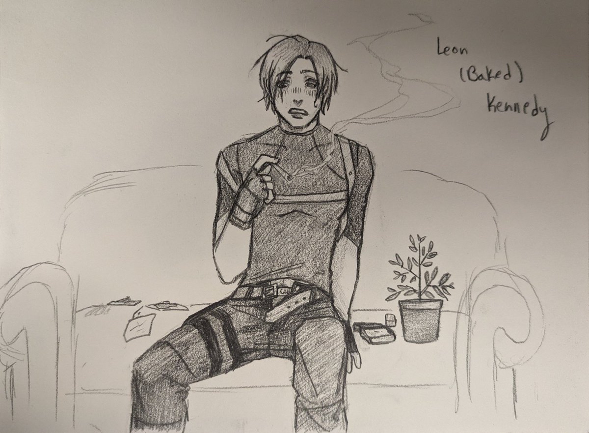 Leon (Baked) Kennedy. How green herbs are REALLY used.
#REBHFun #LeonKennedy