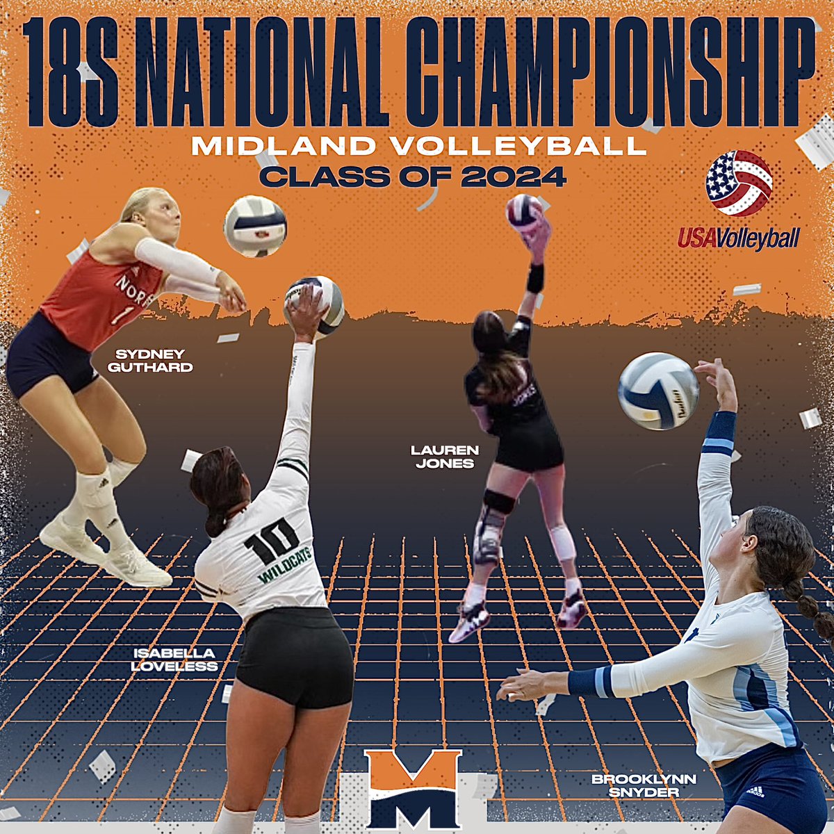 For all the marbles. 🏆 Good luck to our incoming Warriors as they compete in the 2024 @usavolleyball Girls 18s Junior National Championship this weekend in Baltimore. 🔸 Sydney Guthard & Lauren Jones 🔹 @Premier_VB 🔹 Isabella Loveless & Brooklynn Snyder 🔸 @ClubLegacyVBA