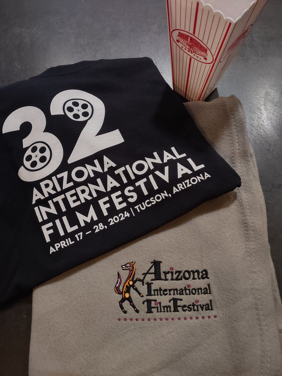 Today is The Perfect Date. '...April 25th, because it's not too hot, not too cold. All you need is a light jacket.' If you forget we have #AzIFF blankets for sale! T-shirts too (Black, Gray & White) April 26-28 perfect too 45 films to go 18 Films w/ Filmmakers #ThePerfectDate