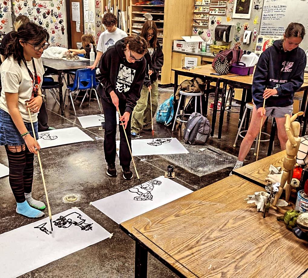 LDHS Visual Arts tweet media