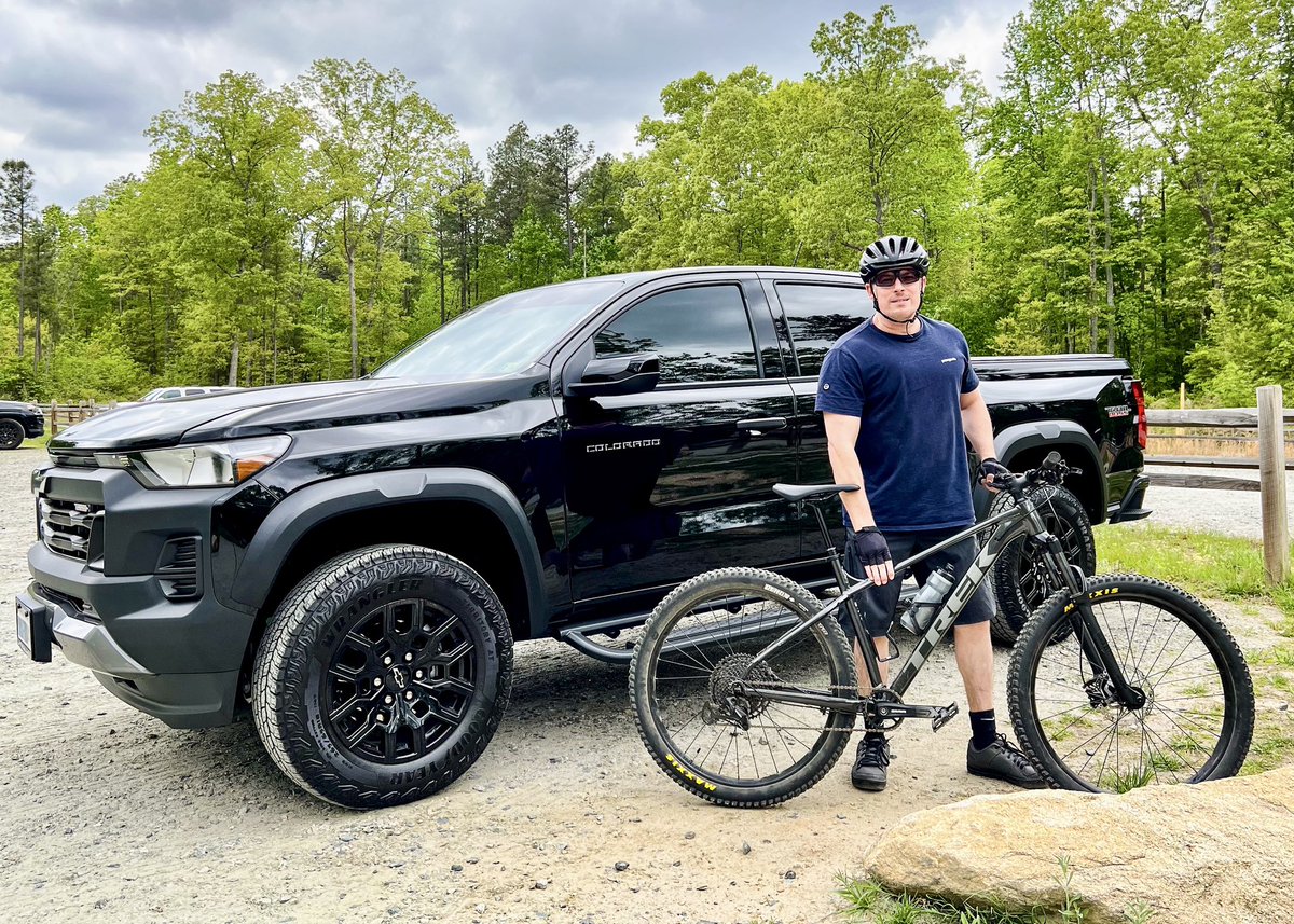 Hitting the trails with the Trek and the Trail Boss. #mountainbike #trek