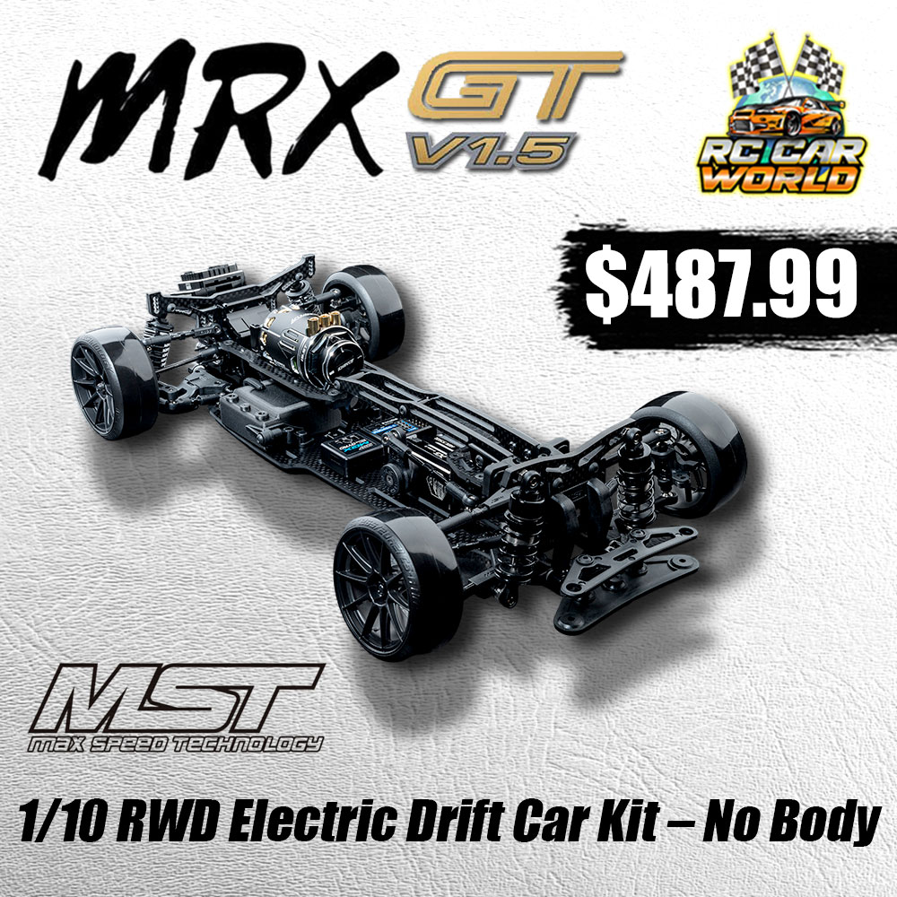 MST MRX GT V1.5 1/10 RWD Electric Drift Car Kit – No Body
Available now at the store $487.99
Buy here: rccw.us/gtv15
#RcMST #RcMRX #RcGT #RcV15 #RcRWD #Electric #RcDriftCar #RcKit #RcNoBody #RcCarWorld