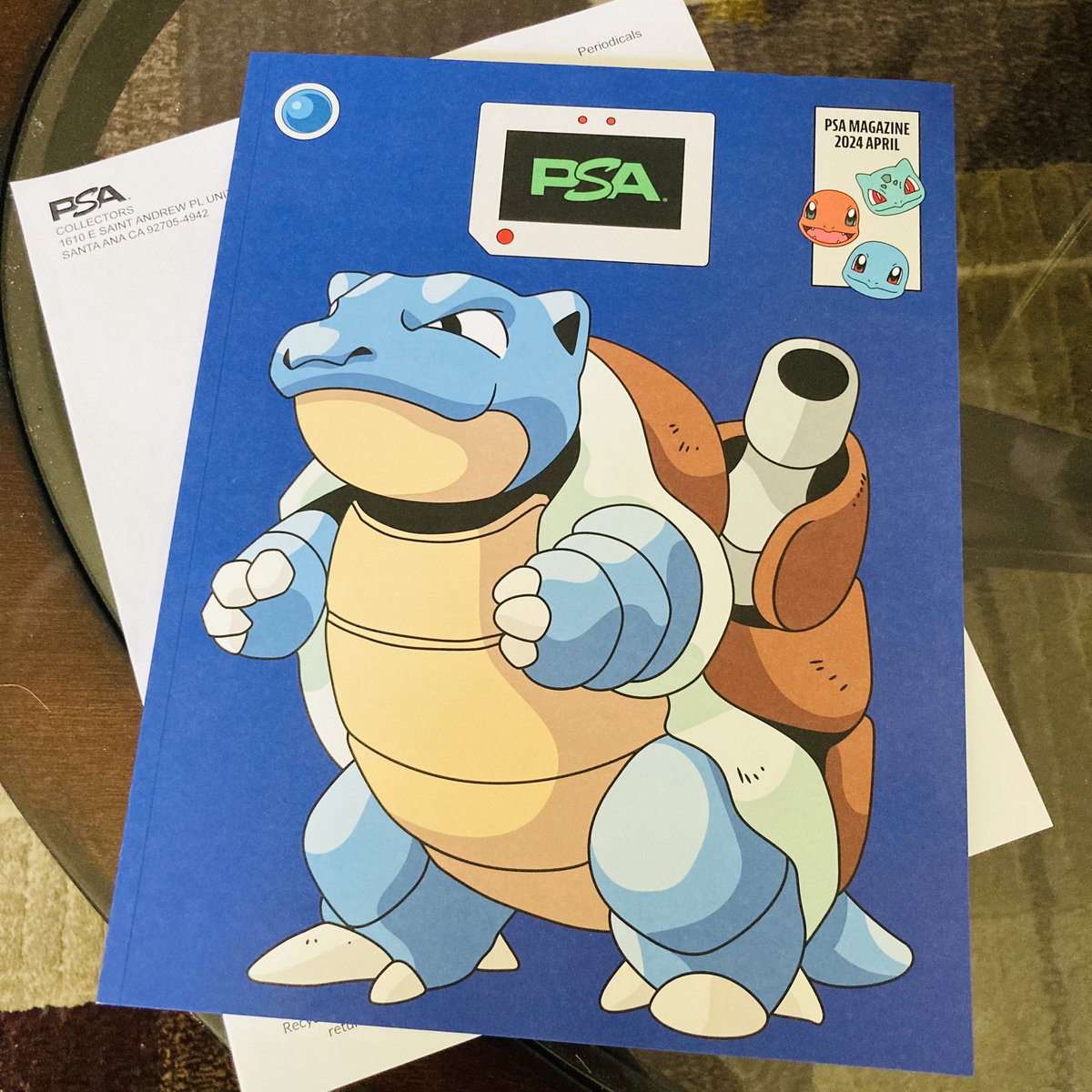 MrLocknet's tweet image. Got my monthly @psa magazine today, I was surprised by the cover 😳 I think this is my favorite magazine so far.