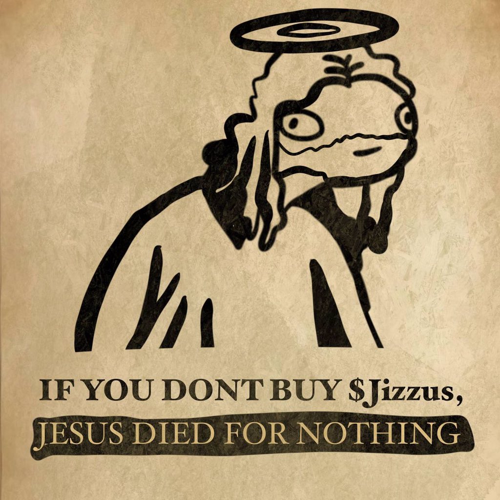 JaymohCrypto's tweet photo. @hooeem In the realm of crypto, $Jizzus is the beacon of light guiding us through the darkness, towards the promised land of gains. ππ #CryptoBeacon #JizzusCoin $tremp $boden @jizzussolana https://t.co/KDqFkptAV4