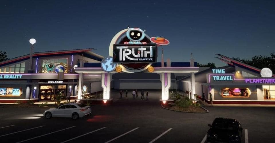 🎉 An immersive VR Experience is coming to Pigeon Forge in early 2025! Truth Traveler will take guests on an exciting journey through biblical scenes from the Garden of Eden to a futuristic Pigeon Forge. Stay tuned for more info on this Parkway attraction! 🌍 #mypigeonforge