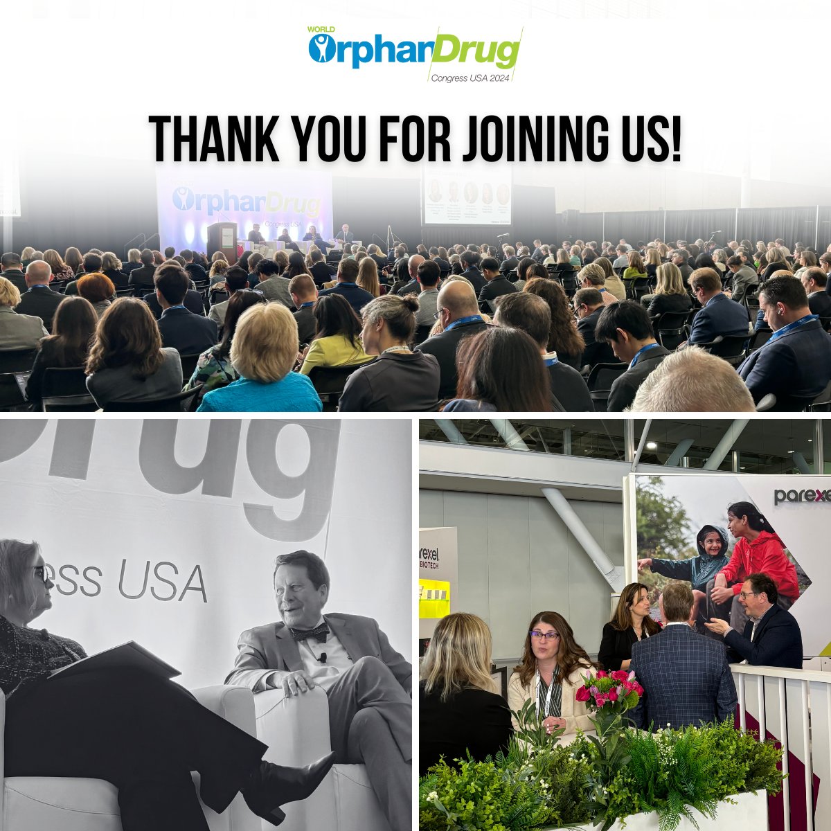 Thank you to our attendees for making #WorldOrphanUSA a massive success — we could not have done it without you! ❤️‍🩹 Save the date! 🗓️ We'll be returning to Boston April 22-24, 2025. Stay tuned for more content from us in the meantime, and we hope to see you next year!