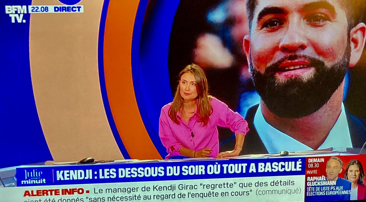 L’indignité de BFM, « première chaîne d’info » du pays Full focus une soirée entière sur un fait divers pathétique #KendjiGirac, pendant que le monde brûle de #Gaza à l’Ukraine