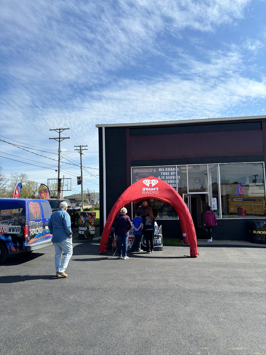 987Wovk's tweet photo. We are hanging out down at McCormick’s Auto Service with the Monster Truck TailGator! Come on down from now until 6! Meet the driver and get some pictures with the truck! We also have some drawings! Come check us out!! https://t.co/2kdT4Zo54W