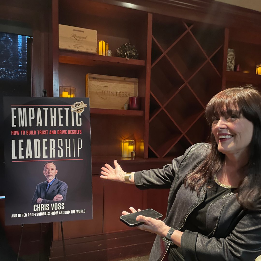 CBA_Agency's tweet photo. Last night we celebrated all the co-authors in SuccessBooks most recent best seller, Empathetic Leadership. Congrats to all and thank you for sharing your stories with the world! https://t.co/YRLTTXQ4gf