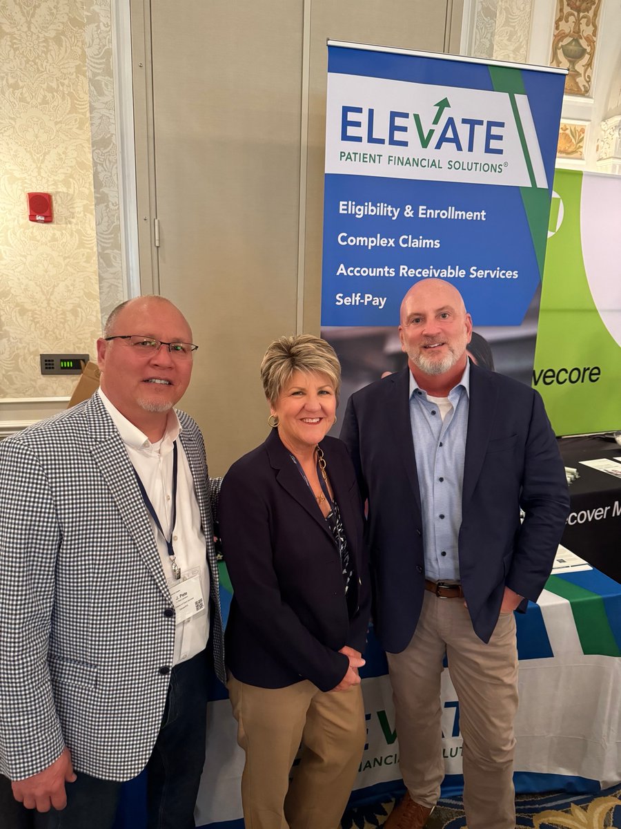 If you're in Roanoke at the Virginia-Washington DC Chapter of HFMA / VA AAHAM Joint Conference, stop by our booth to say hello!

#ElevateYourRCM #RCM #RevenueCycle #revenuecyclemanagement #HFMA #AAHAM #Healthcare