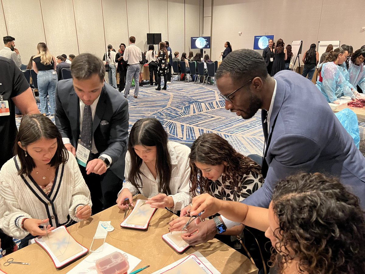 Daniel Tomey (@danieltomey) on Twitter photo ASE APDS Finding Aspiring Surgeons of Tomorrow (FAST): Suturing Skills Station with <a href="/edwardyhchan/">Edward Chan</a> and <a href="/PagingDrBonsu/">Nana Bonsu</a> 🙌🏾
<a href="/HMSurgery/">Houston Methodist Surgery Residency & Fellowships</a> <a href="/APDSurgery/">APDS surgery</a>
#SEW2024 #APDS2024 ASE APDS Finding Aspiring Surgeons of Tomorrow (FAST): Suturing Skills Station with <a href="/edwardyhchan/">Edward Chan</a> and <a href="/PagingDrBonsu/">Nana Bonsu</a> 🙌🏾
<a href="/HMSurgery/">Houston Methodist Surgery Residency & Fellowships</a> <a href="/APDSurgery/">APDS surgery</a>
#SEW2024 #APDS2024