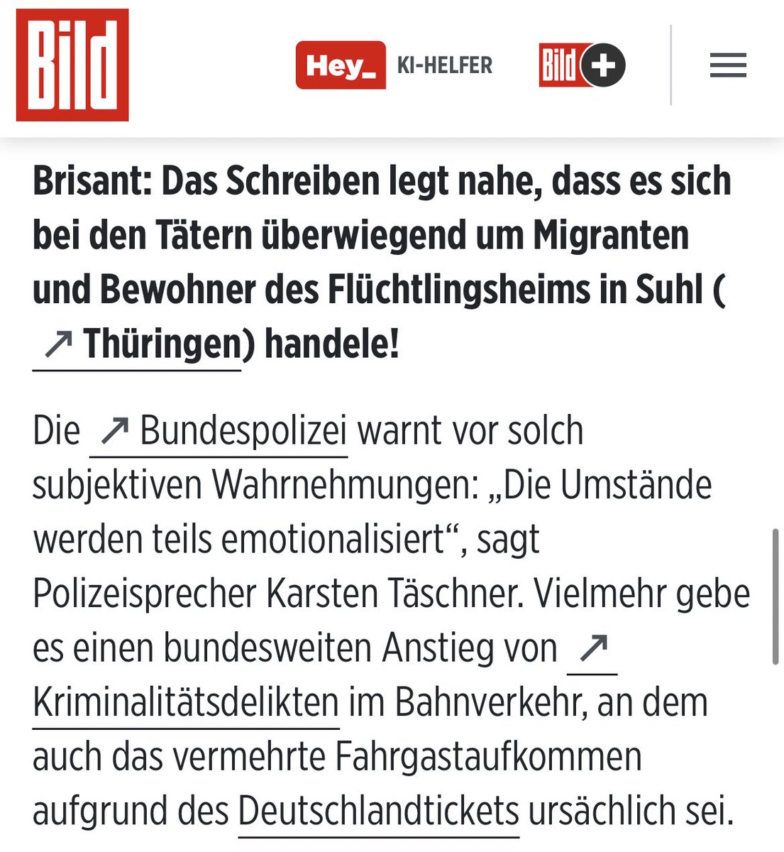 Man könnte es jeden Tag schreiben: Die unkontrollierte Massenmigration von jungen Männer mit archaischem Weltbild ist eine Katastrophe für die Sicherheit von Frauen in diesem Land.