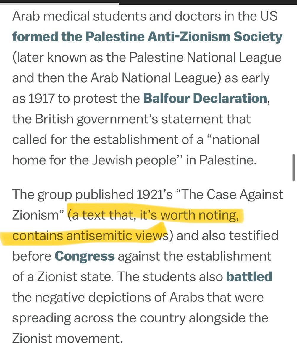 Vox wound up removing the direct link to “the case against Zionism” and added that it “contains antisemitic views” after getting lambasted for the writer of the article promoting it like it was a good thing 🤡