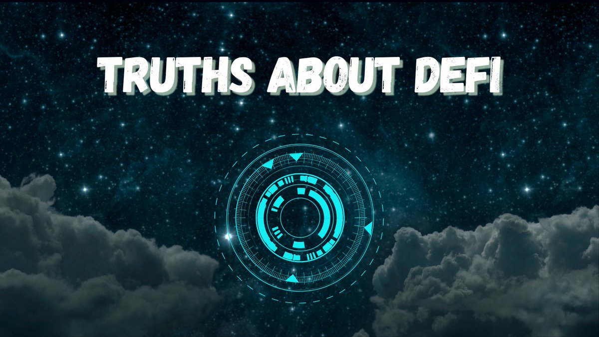 🔥 Decentralized finance is the new gold rush.💰

Here are 10 truths to understanding and navigating the complex world of DeFi...🌐

1️⃣ Embrace the DAO 🤝

DAOs, or Decentralized Autonomous Organizations, are the backbone of DeFi. Governed by tokens, not CEOs. Stake, vote, and