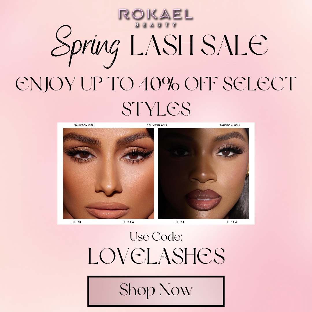 🌸 Spring into our lash sale! Enjoy up to 40% off select styles with code: LOVELASHES. 💖 Shop now for your favorite lashes! 

✨ rokaelbeauty.com ✨
.
.
. 
#glam #glamlashes #lashesextension #lashes #beautifullashes #beauty #rokaelbeauty #rokaelbeautylashes