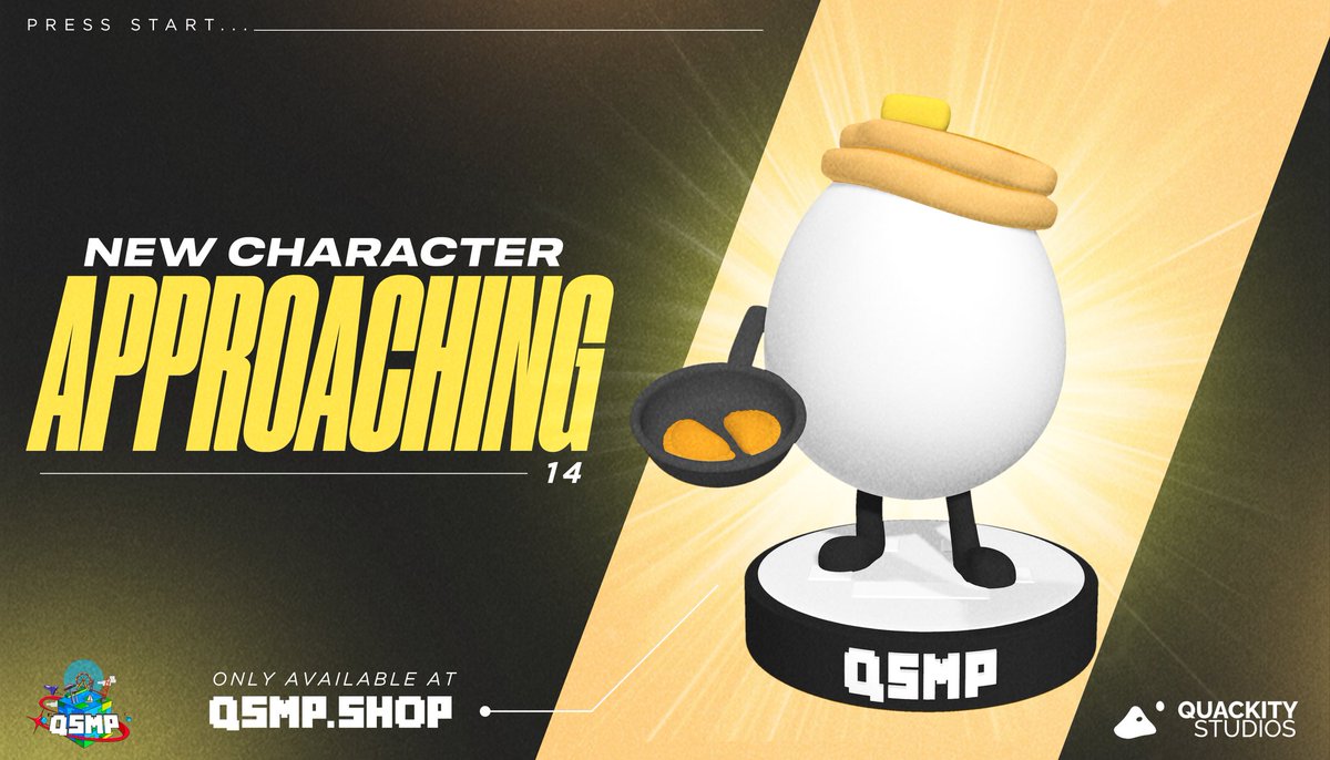 Now available 💥🥚 Only at qsmp.shop 🛒