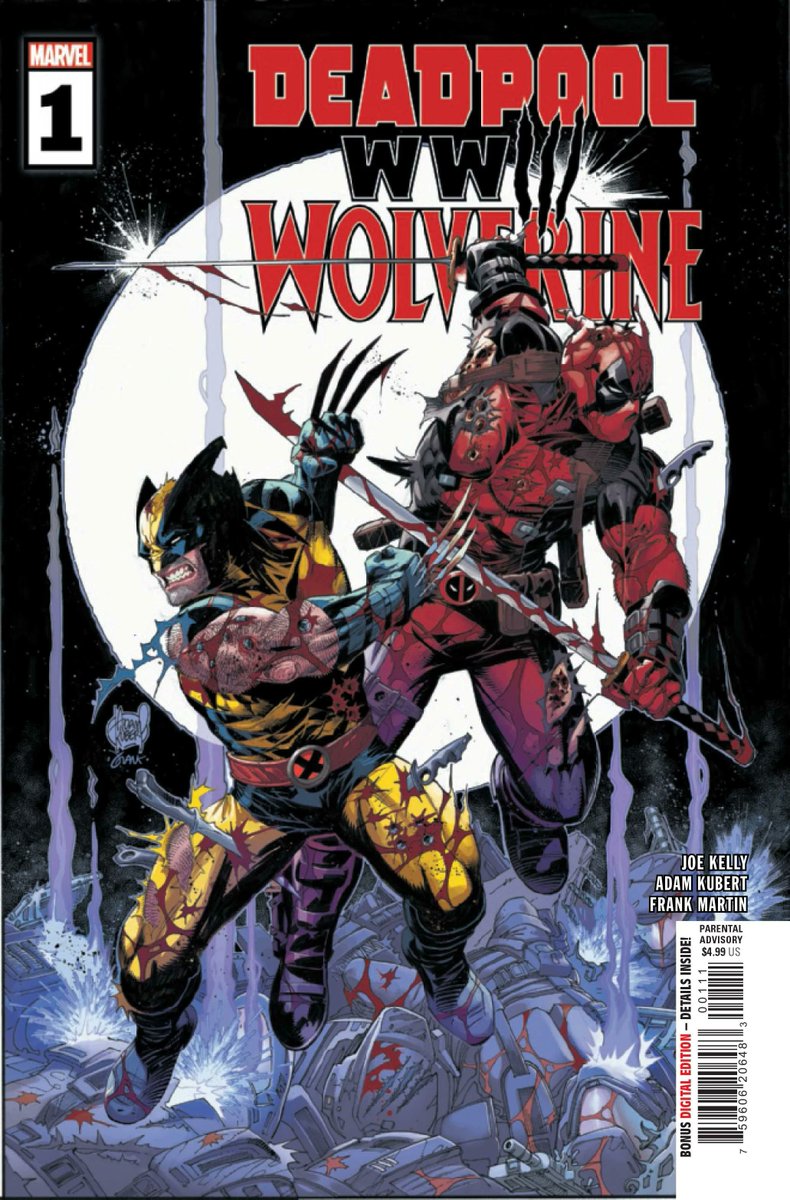 Preview de Deadpool/Wolverine: WWIII #1 (of 3) par Joe Kelly, @AdamKubert et Frank Martin chez @Marvel #MarvelComics #Deadpool #Wolverine #DeadpoolAndWolverine #DeadpoolWolverine buzzcomics.net/showpost.php?p…