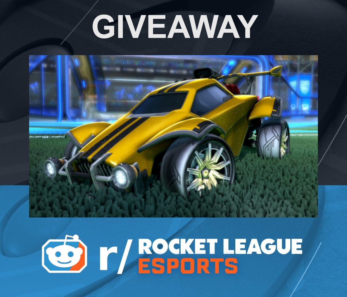 Revenant Pro Wheels Giveaway 🥳

We are giving away a Revenant Pro Wheels code from the 2023 Rocket League World Championship!

How to enter:

✅Follow <a href="/RLEsportsReddit/">r/RocketLeagueEsports</a> 
✅Repost

Winner announced on May 15th