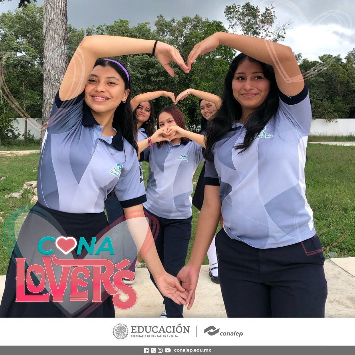 CONALEP_Mex's tweet photo. Ser un #CONAlover es aprovechar cada día para fortalecer lazos, compartir risas y construir recuerdos inolvidables. 💚 Únete a nuestra familia #CONALEP. https://t.co/n2mJAYn33D