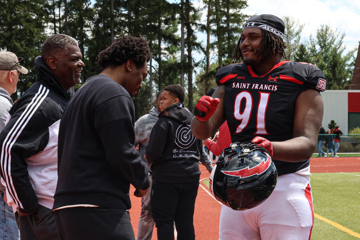 Saint Francis Football tweet media