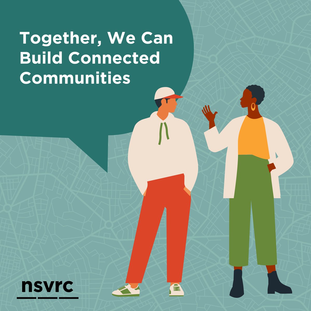 #ConnectedCommunities are safer communities bc people understand how their beliefs, choices, and actions impact one another. Together, we can build communities that help reduce the likelihood of sexual abuse, assault, and harassment, as well as all other forms of violence.